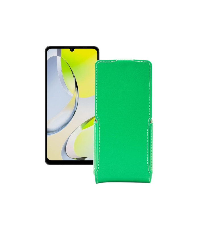 Чохол-флип з екошкіри для телефону ZTE Blade A76