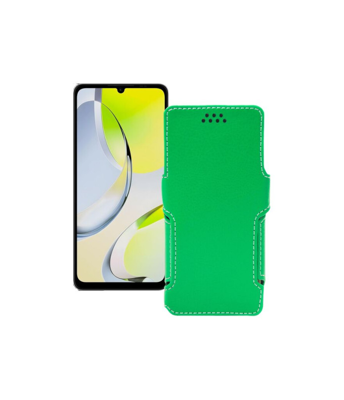 Чохол-книжка з екошкіри для телефону ZTE Blade A76