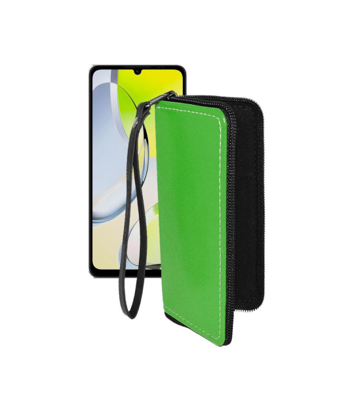 Чохол-гаманець з екошкіри для телефону ZTE Blade A76