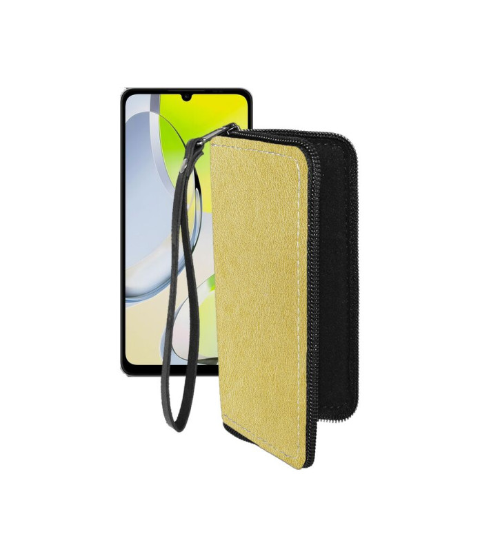 Чохол-гаманець з екошкіри для телефону ZTE Blade A76