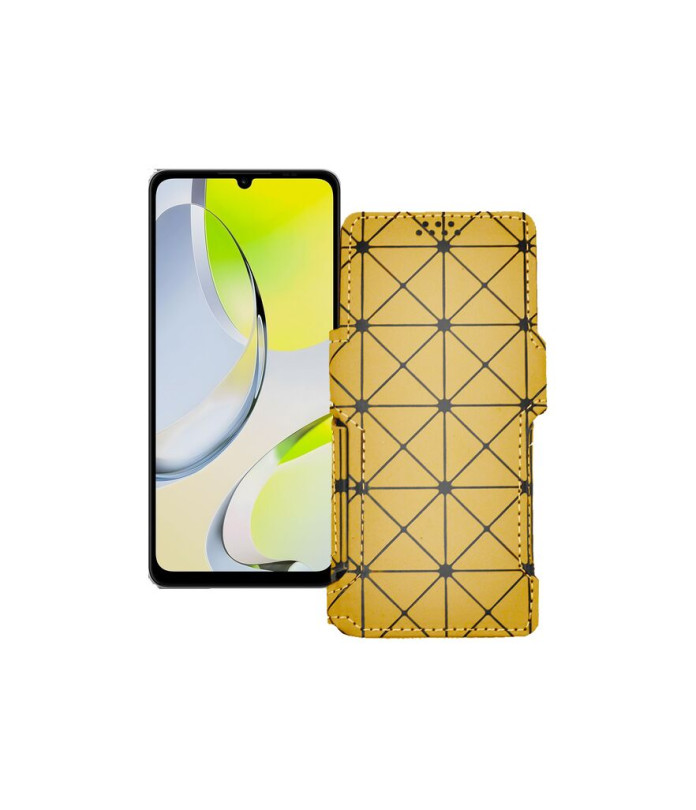 Чохол-книжка з екошкіри для телефону ZTE Blade A76