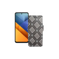 Чохол-книжка з екошкіри для телефону Xiaomi Poco M6 Plus