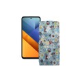 Чохол-флип з екошкіри для телефону Xiaomi Poco M6 Plus