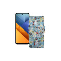 Чохол-книжка з екошкіри для телефону Xiaomi Poco M6 Plus