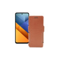 Чохол-книжка з екошкіри для телефону Xiaomi Poco M6 Plus