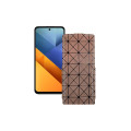 Чохол-флип з екошкіри для телефону Xiaomi Poco M6 Plus