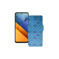 Чохол-книжка з екошкіри для телефону Xiaomi Poco M6 Plus