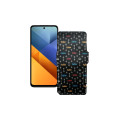 Чохол-книжка з екошкіри для телефону Xiaomi Poco M6 Plus