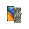 Чохол-книжка з екошкіри для телефону Xiaomi Poco M6 Plus