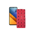 Чохол-флип з екошкіри для телефону Xiaomi Poco M6 Plus