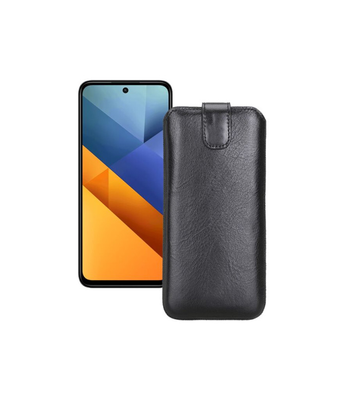 Витяжка зі шкіри для телефону Xiaomi Poco M6 Plus