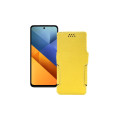 Чохол-книжка з екошкіри для телефону Xiaomi Poco M6 Plus