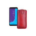Витяжка з екошкіри для телефону Samsung Galaxy On6 (J600)