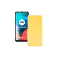 Чохол-флип з екошкіри для телефону Motorola Moto E7