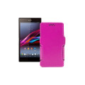 Чохол-книжка з екошкіри для телефону Sony Xperia Z1 SO-01F