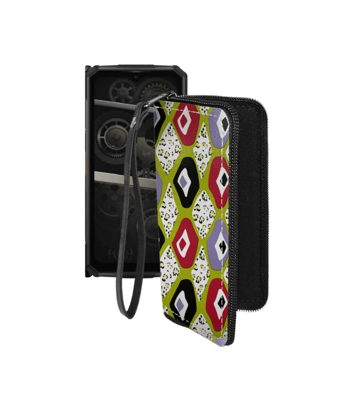 Чохол-гаманець з екошкіри для телефону Doogee Fire 5 Ultra