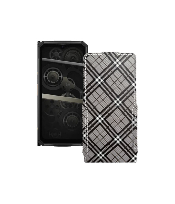 Чохол-флип з екошкіри для телефону Doogee Fire 5 Ultra