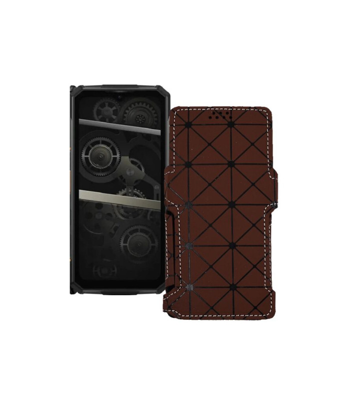 Чохол-книжка з екошкіри для телефону Doogee Fire 5 Ultra