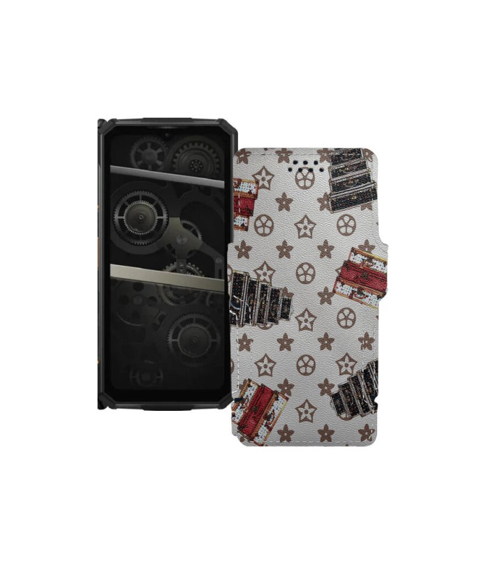 Чохол-книжка з екошкіри для телефону Doogee Fire 5 Ultra