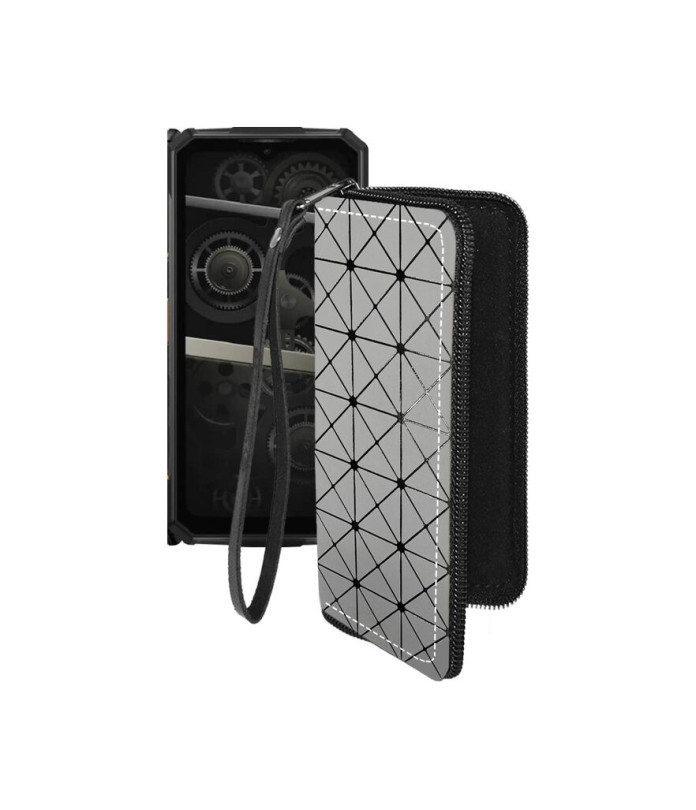 Чохол-гаманець з екошкіри для телефону Doogee Fire 5 Ultra