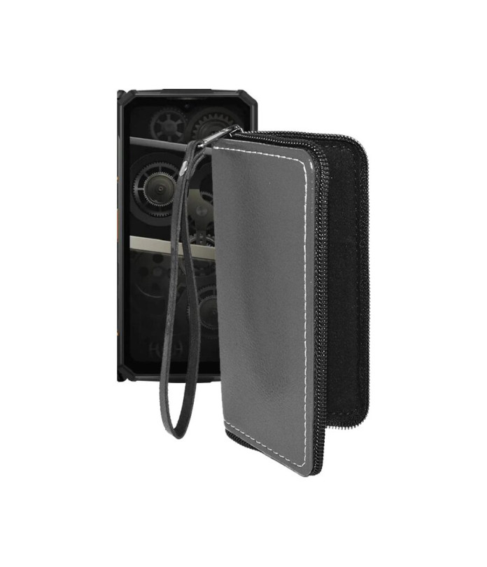 Чохол-гаманець з екошкіри для телефону Doogee Fire 5 Ultra