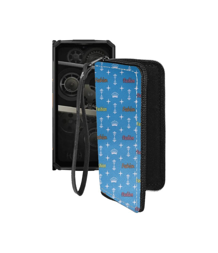 Чохол-гаманець з екошкіри для телефону Doogee Fire 5 Ultra