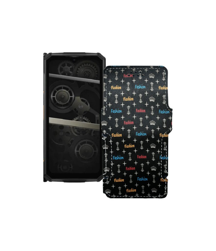 Чохол-книжка з екошкіри для телефону Doogee Fire 5 Ultra