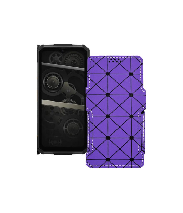 Чохол-книжка з екошкіри для телефону Doogee Fire 5 Ultra