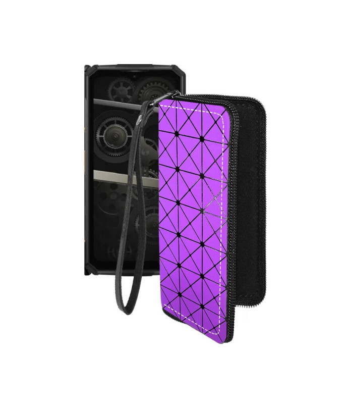 Чохол-гаманець з екошкіри для телефону Doogee Fire 5 Ultra