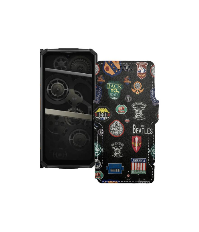 Чохол-книжка з екошкіри для телефону Doogee Fire 5 Ultra