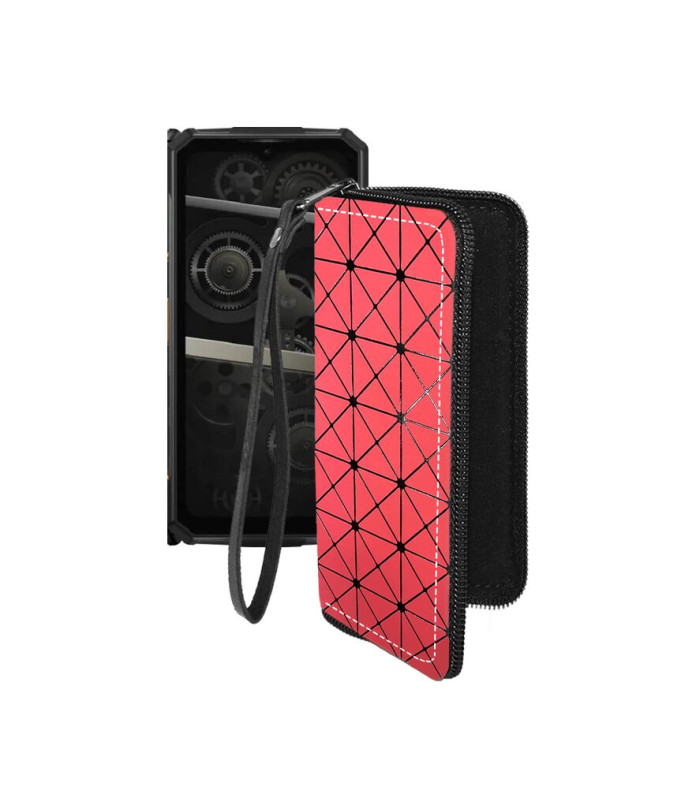 Чохол-гаманець з екошкіри для телефону Doogee Fire 5 Ultra