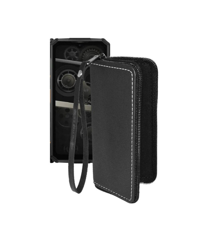 Чохол-гаманець з екошкіри для телефону Doogee Fire 5 Ultra