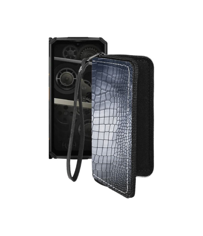 Чохол-гаманець з екошкіри для телефону Doogee Fire 5 Ultra