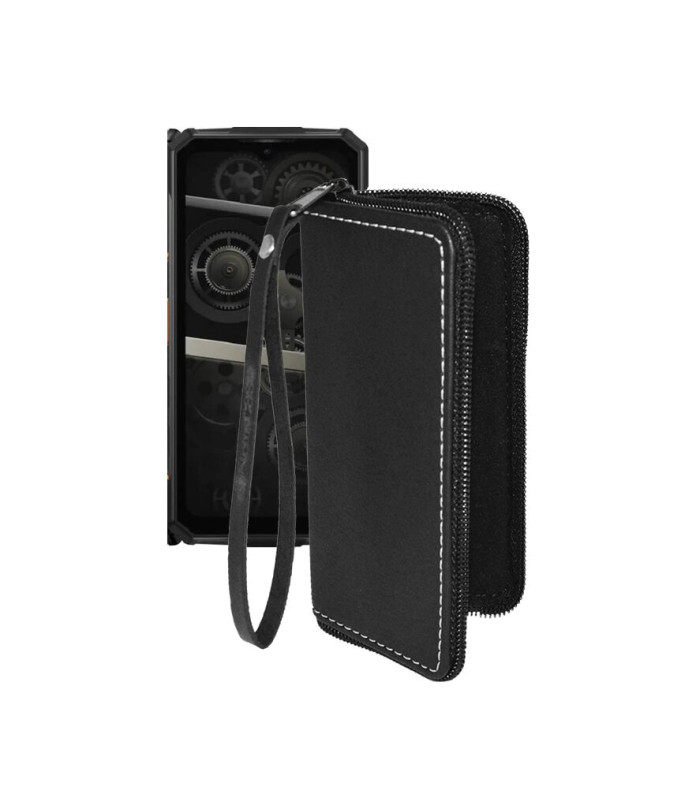 Чохол-гаманець з екошкіри для телефону Doogee Fire 5 Ultra