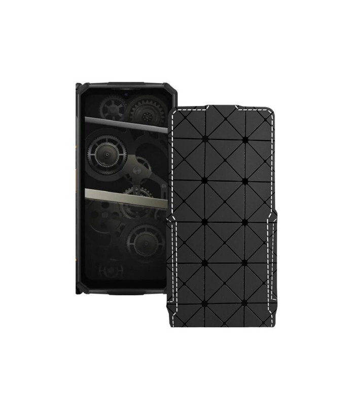Чохол-флип з екошкіри для телефону Doogee Fire 5 Ultra