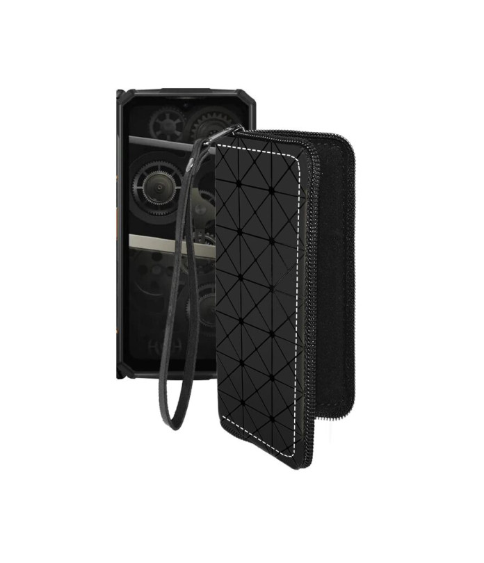 Чохол-гаманець з екошкіри для телефону Doogee Fire 5 Ultra