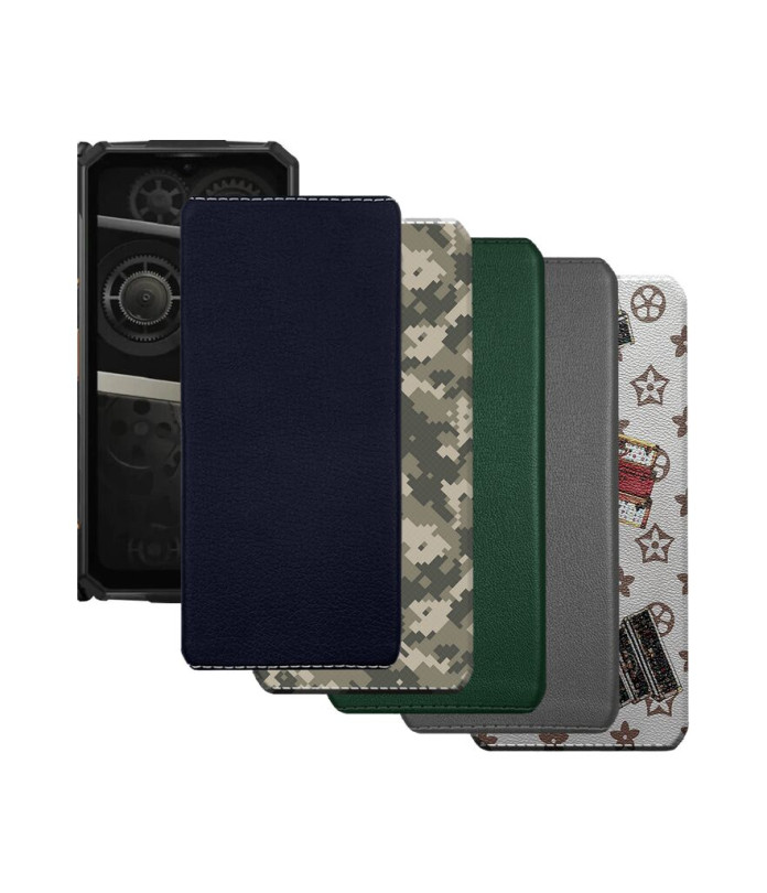 Накладка з екошкіри для телефону Doogee Fire 5 Ultra