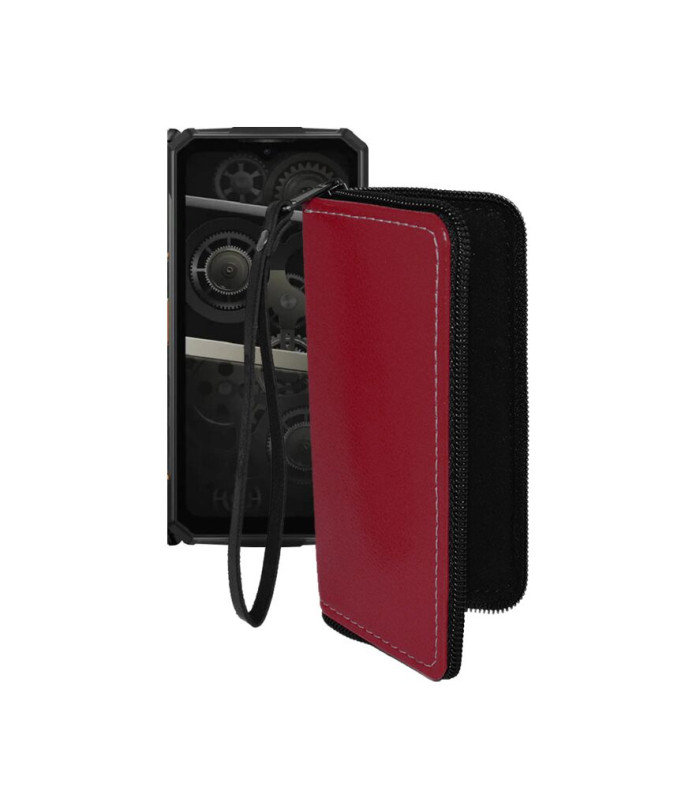 Чохол-гаманець з екошкіри для телефону Doogee Fire 5 Ultra
