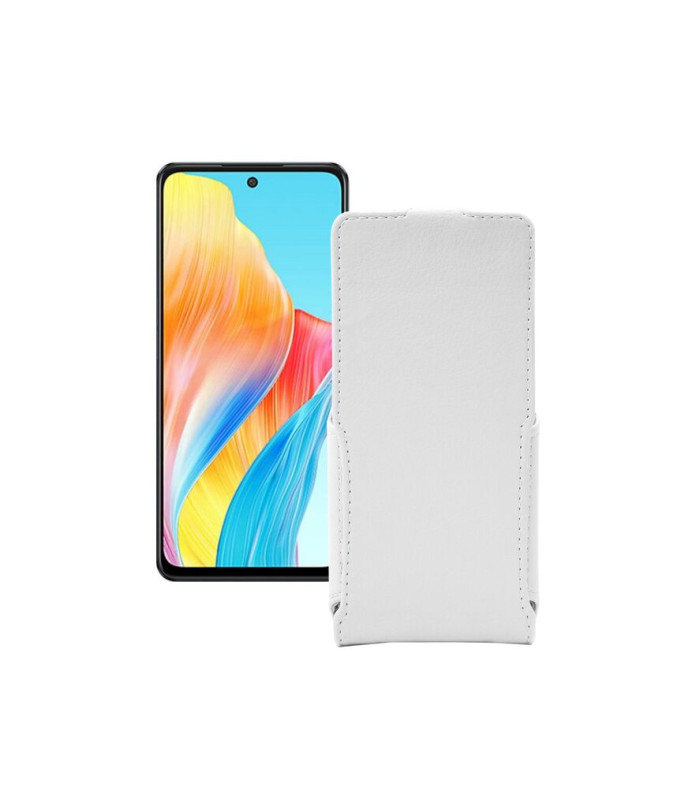 Чохол-флип з екошкіри для телефону OPPO A1