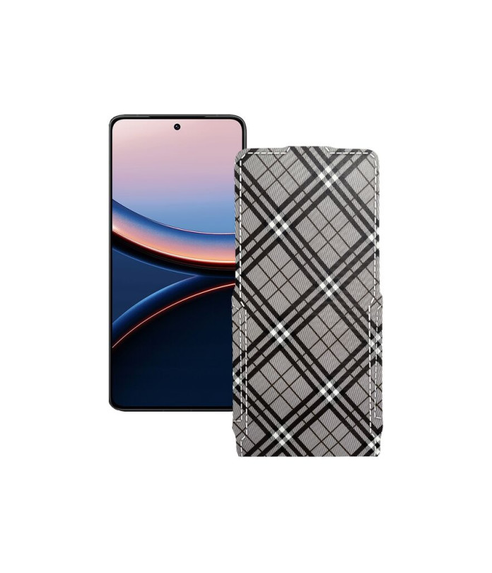 Чохол-флип з екошкіри для телефону Xiaomi Poco F7 Ultra