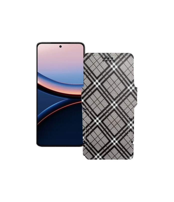 Чохол-книжка з екошкіри для телефону Xiaomi Poco F7 Ultra