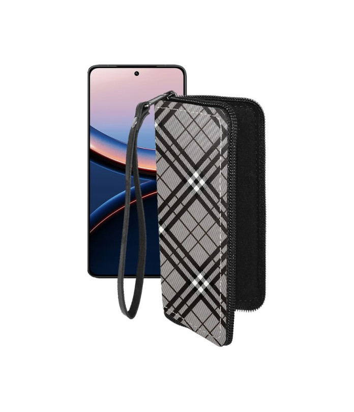 Чохол-гаманець з екошкіри для телефону Xiaomi Poco F7 Ultra