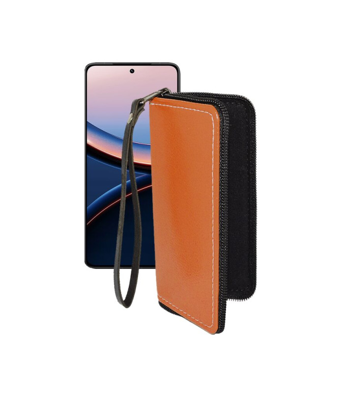 Чохол-гаманець з екошкіри для телефону Xiaomi Poco F7 Ultra