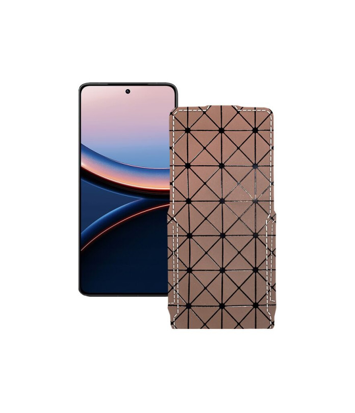 Чохол-флип з екошкіри для телефону Xiaomi Poco F7 Ultra