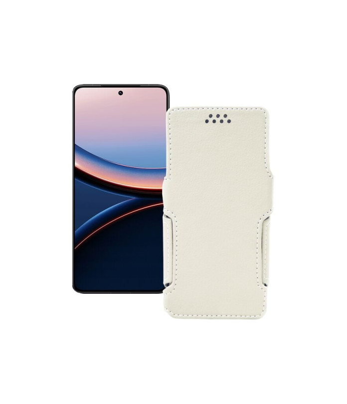 Чохол-книжка з екошкіри для телефону Xiaomi Poco F7 Ultra