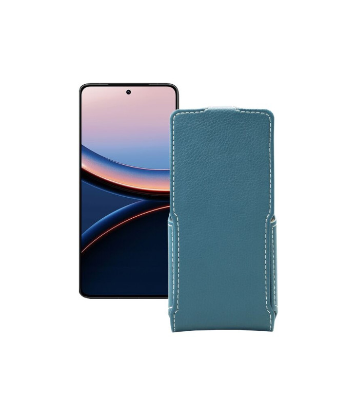 Чохол-флип з екошкіри для телефону Xiaomi Poco F7 Ultra