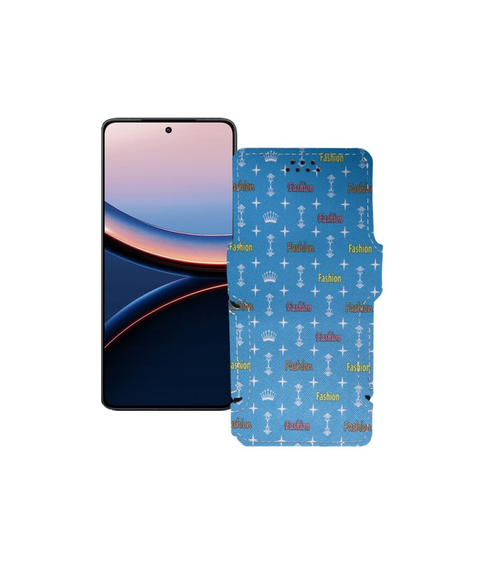 Чохол-книжка з екошкіри для телефону Xiaomi Poco F7 Ultra