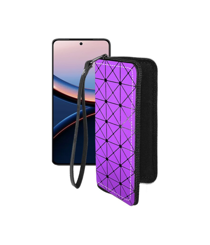 Чохол-гаманець з екошкіри для телефону Xiaomi Poco F7 Ultra