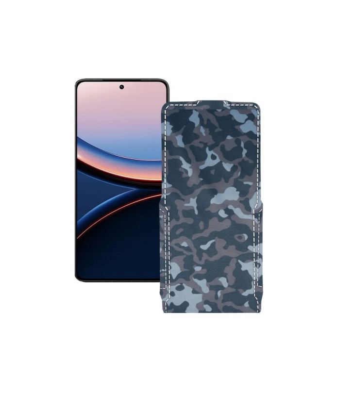 Чохол-флип з екошкіри для телефону Xiaomi Poco F7 Ultra