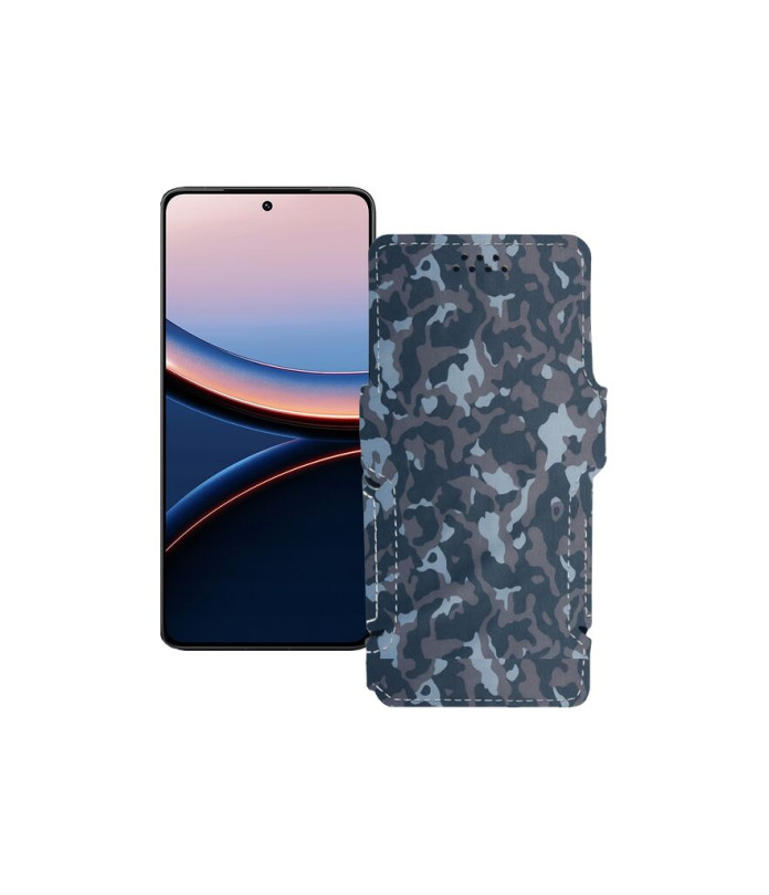 Чохол-книжка з екошкіри для телефону Xiaomi Poco F7 Ultra